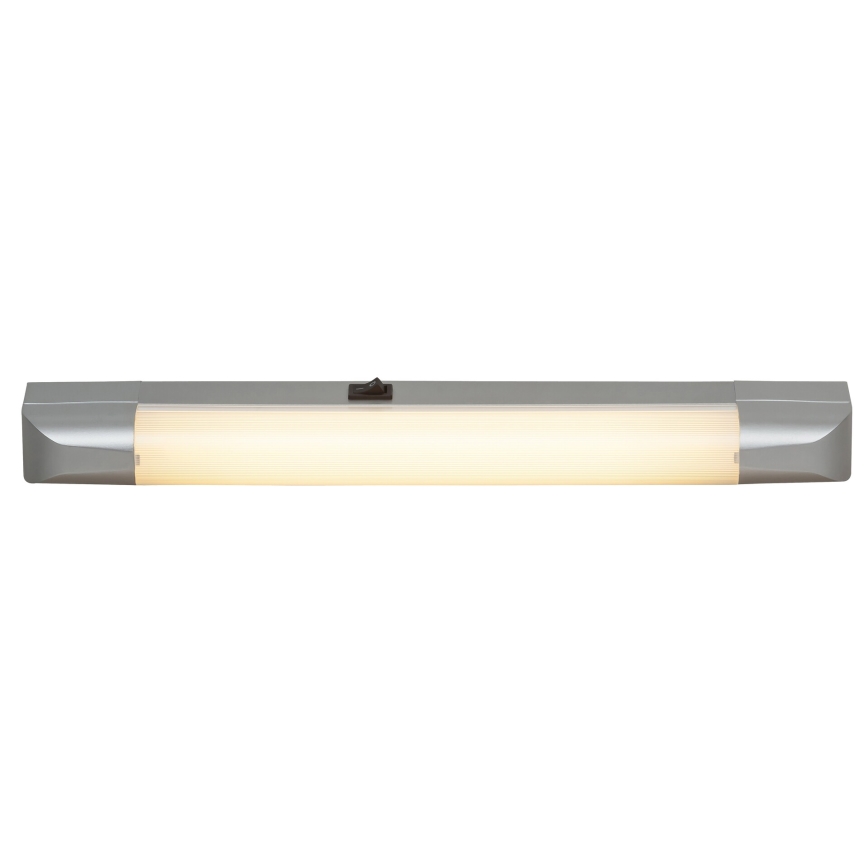 Rabalux - LED Podelementna kuhinjska svetilka BAND LIGHT 1xG13/10W/230V 39,5 cm srebrna