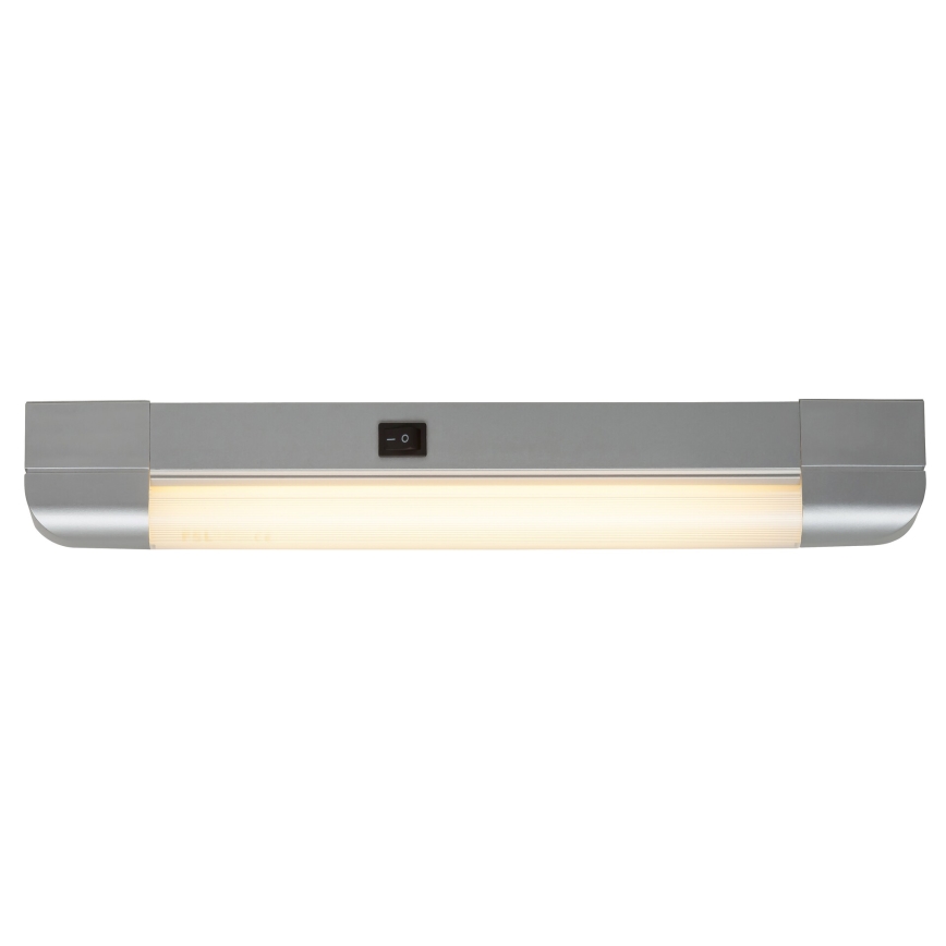 Rabalux - LED Podelementna kuhinjska svetilka BAND LIGHT 1xG13/10W/230V 39,5 cm srebrna