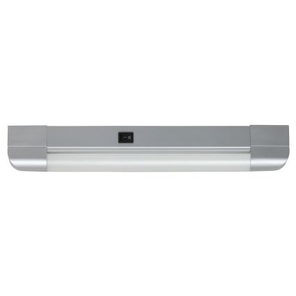 Rabalux - LED Podelementna kuhinjska svetilka BAND LIGHT 1xG13/10W/230V 39,5 cm srebrna