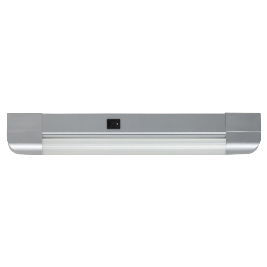 Rabalux - LED Podelementna kuhinjska svetilka BAND LIGHT 1xG13/10W/230V 39,5 cm srebrna