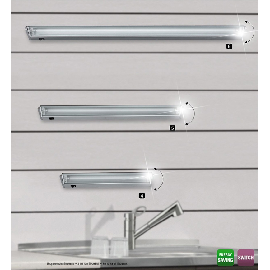 Rabalux 2366 - Podelementna svetilka EASY LIGHT 1xG5/21W/230V