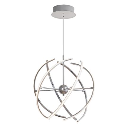 Rabalux 2433 - LED Lestenec ALYSON LED/48W/230V srebrni