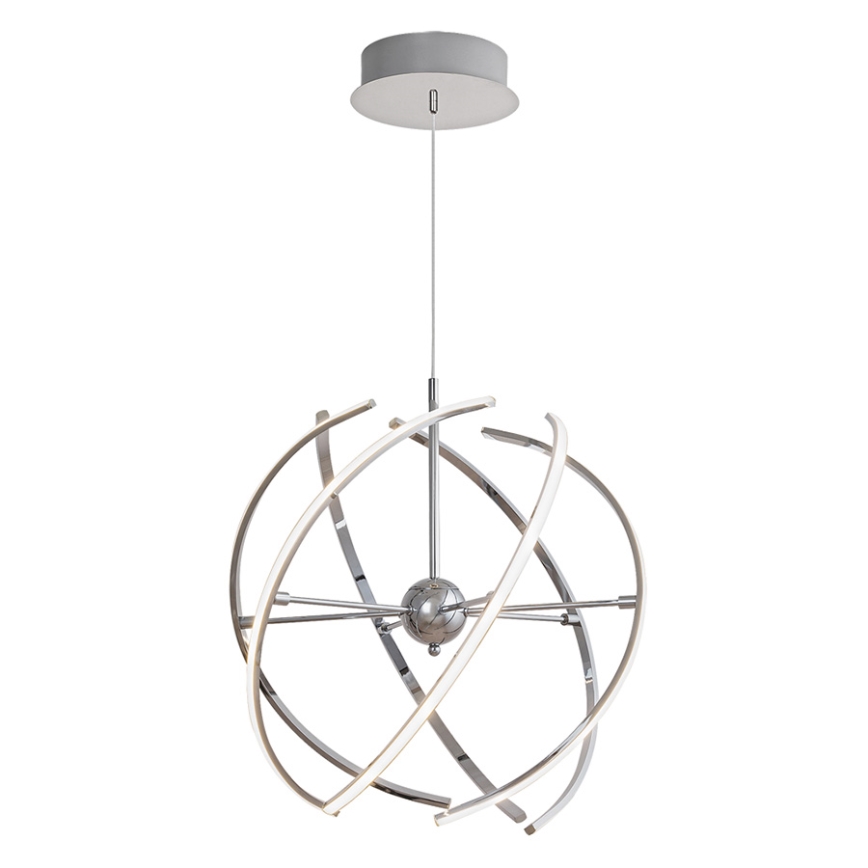 Rabalux 2433 - LED Lestenec ALYSON LED/48W/230V srebrni