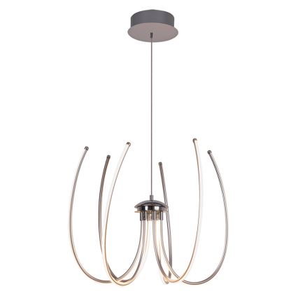 Rabalux 2434 - LED Lestenec ALISHA LED/62W/230V srebrni