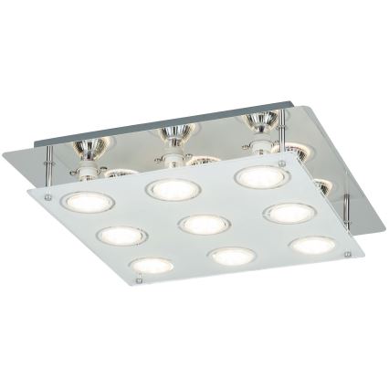 Rabalux - LED stropna svetilka NAOMI 9xGU10/5W 38x38 cm