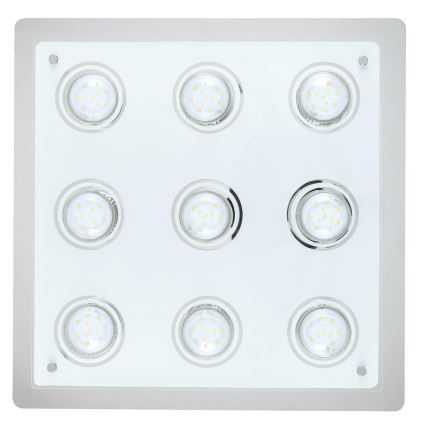 Rabalux - LED stropna svetilka NAOMI 9xGU10/5W 38x38 cm