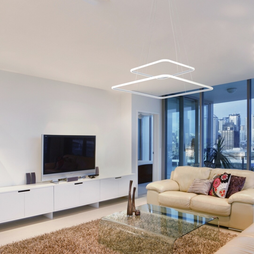 Rabalux - LED Lestenec LED/65W/230V bel