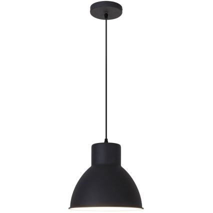 Rabalux - Viseča svetilka 1xE27/60W/230V, črna, premer 27,5 cm