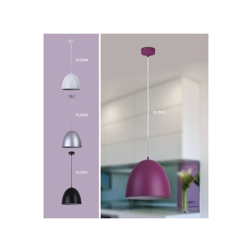 Rabalux 2593 - Lestenec OLIVIA 1xE27/60W/230V