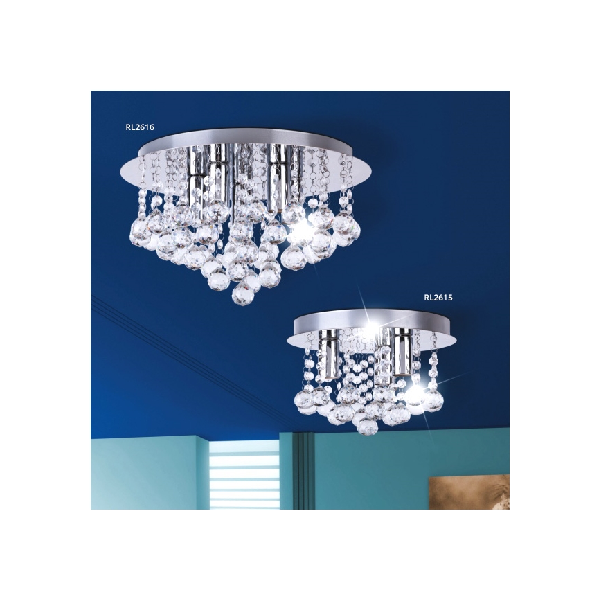 Rabalux 2615 - Stropna svetilka CORINNA 3xE14/40W/230V
