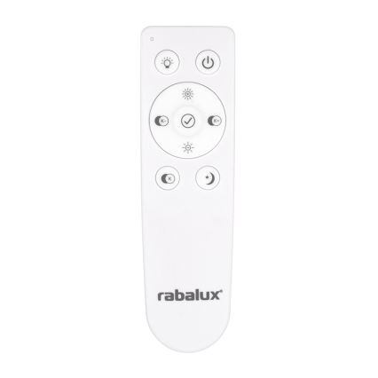 Rabalux - LED Zatemnitvena stropna svetilka z daljinskim upravljalnikom 1xLED/40W/230V