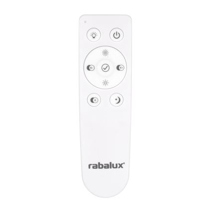 Rabalux - LED Zatemnitvena stropna svetilka z daljinskim upravljalnikom 1xLED/40W/230V