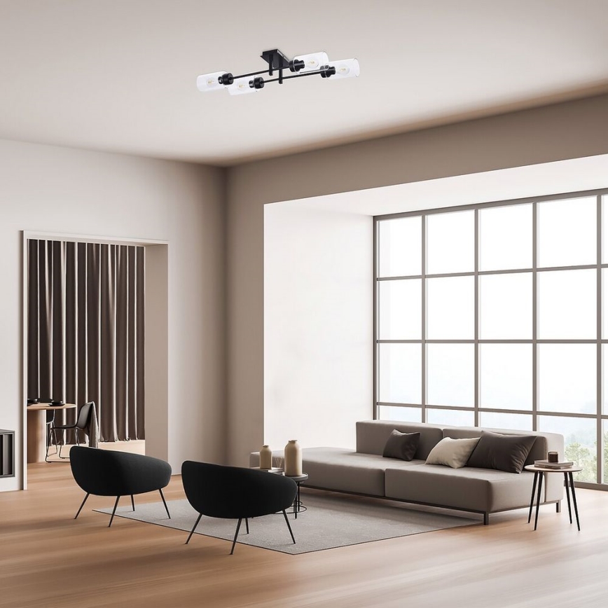 Rabalux - Stropni pritrjeni lestenec 4xE27/40W/230V 21,5x82 cm