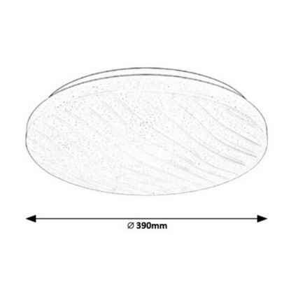 Rabalux - LED Zatemnitvena stropna svetilka LED/24W/230V