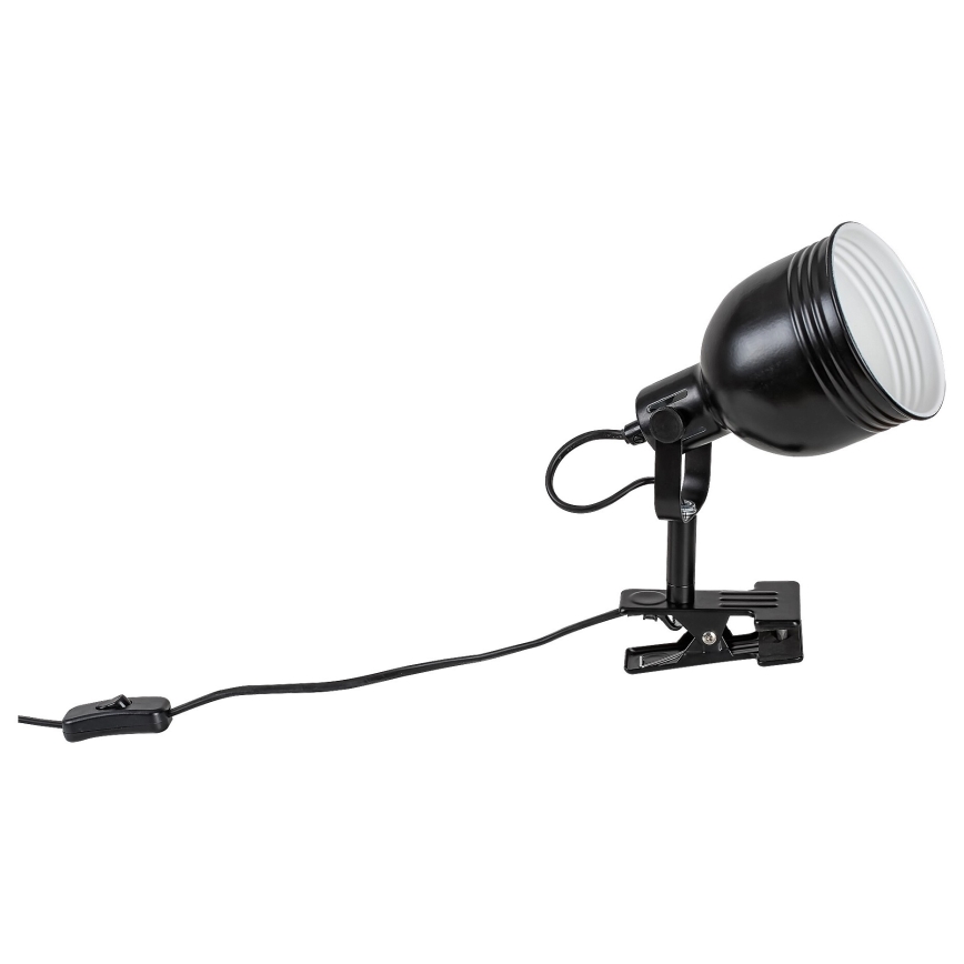 Rabalux - Reflektor s sponko 1xE14/25W/230V črn