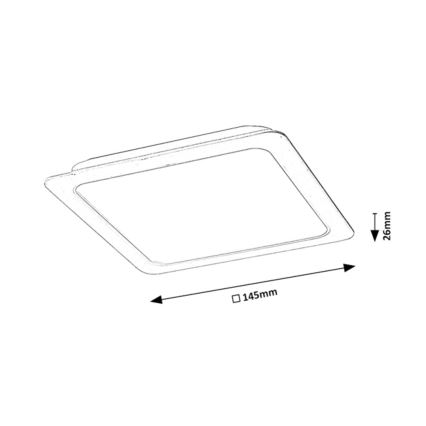 Rabalux - LED Vgradna svetilka LED/12W/230V 14,5 cm