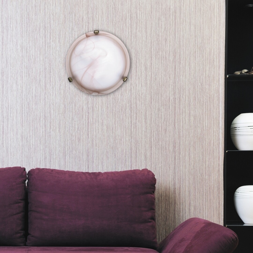 Rabalux - Stropna svetilka 1xE27/60W/230V alabastrno steklo