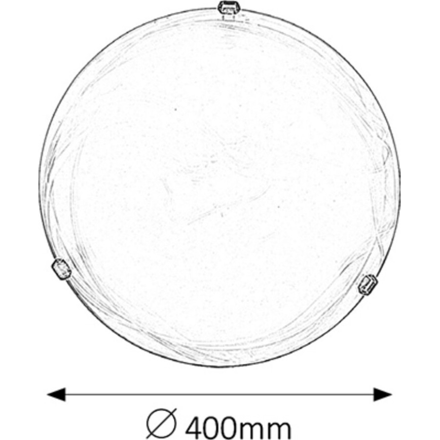 Rabalux - Stropna svetilka 2xE27/60W/230V alabastrno steklo