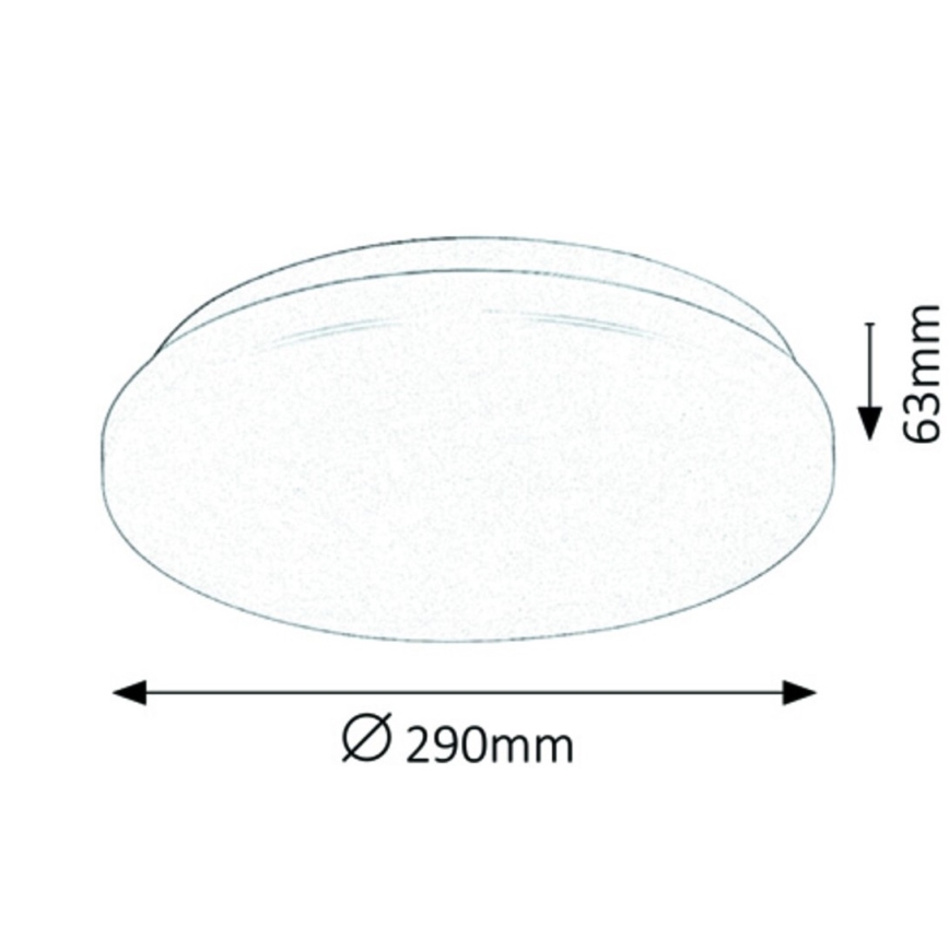 Rabalux - LED Stropna svetilka 1xLED/20W/230V pr. 29 cm