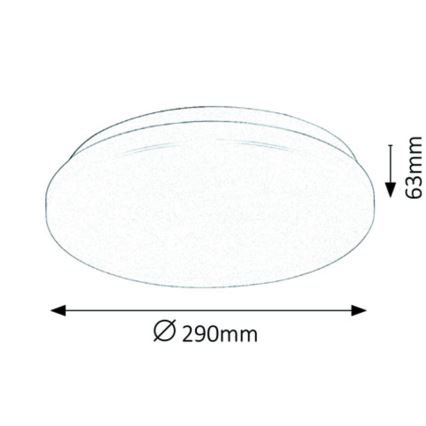 Rabalux - LED Stropna svetilkaLED/20W/230V