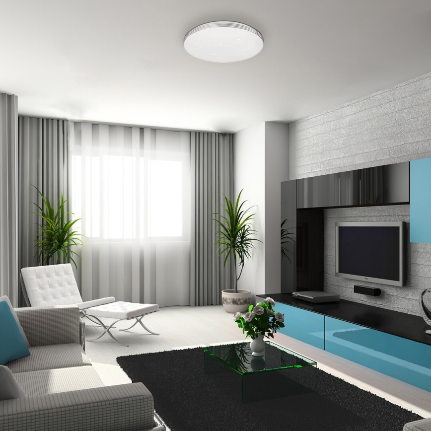 Rabalux - LED stropna svetilka LED/36W/230V okrogla 53x53 cm