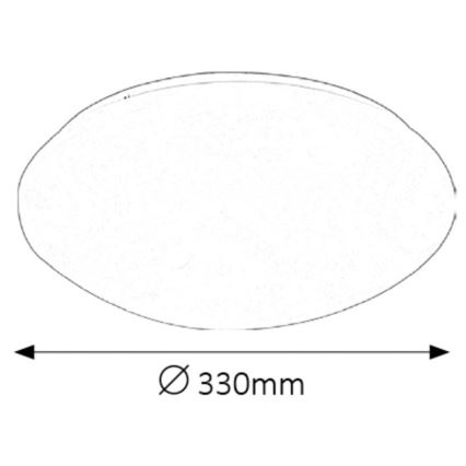 Rabalux - LED Stropna svetilka LED/18W/230V