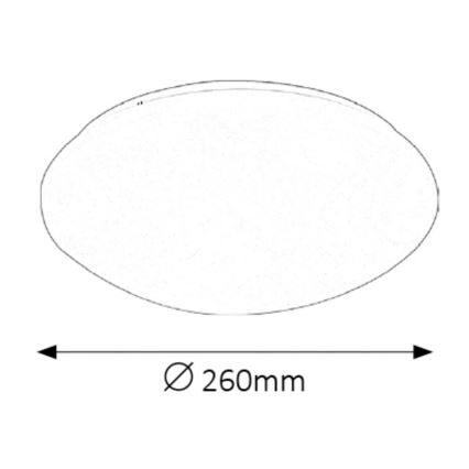 Rabalux - LED Kopalniška Stropna svetilka LED/12W/230V IP44