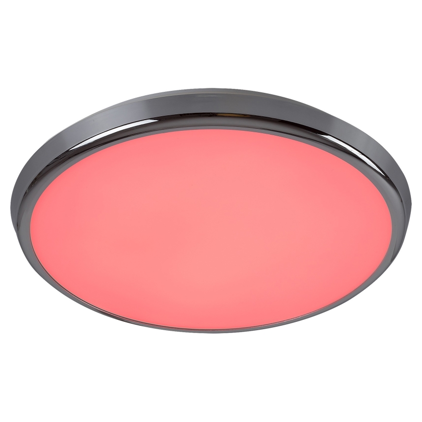 Rabalux - LED RGB Kopalniška stropna svetilka LED/18W/230V pr. 30 cm 3000-6500K IP44 + Daljinski upravljalnik