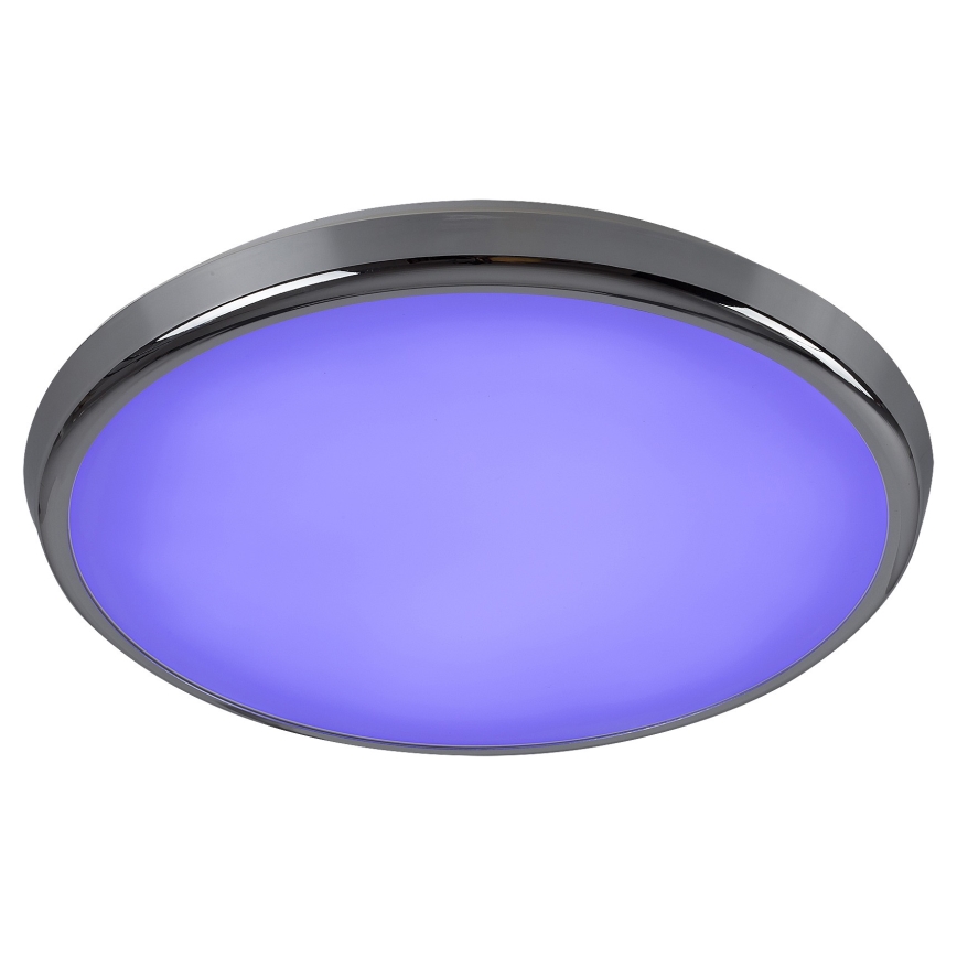 Rabalux - LED RGB Kopalniška stropna svetilka LED/18W/230V pr. 30 cm 3000-6500K IP44 + Daljinski upravljalnik