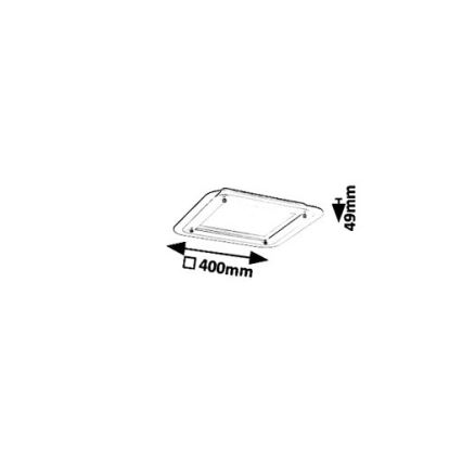 LED Stropna svetilka LED/18W/230V