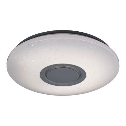 Rabalux - LED RGB zatemnljiva stropna svetilka z zvočnikom LED/24W/230V Wi-Fi Tuya + daljinski upravljalnik, premer 40 cm