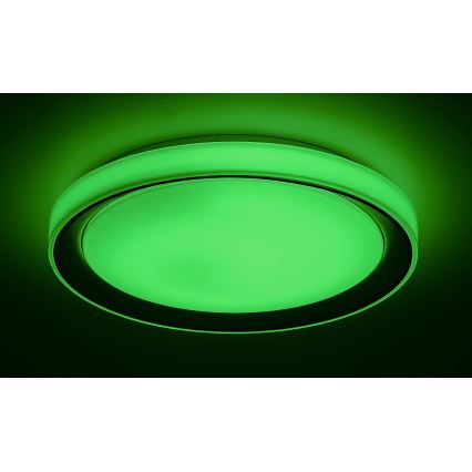 Rabalux - LED RGB Zatemnitvena stropna svetilka LED/40W/230V 2700-6500K Wi-Fi Tuya  + Daljinski upravljalnik