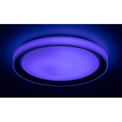 Rabalux - LED RGB Zatemnitvena stropna svetilka LED/40W/230V 2700-6500K Wi-Fi Tuya  + Daljinski upravljalnik
