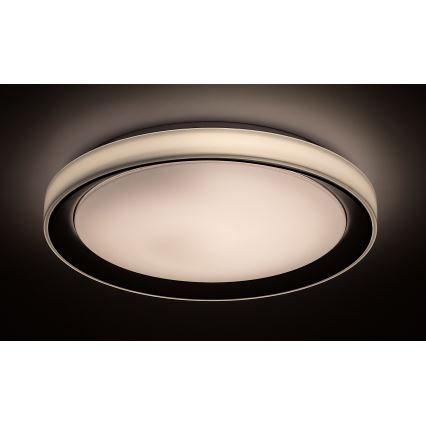 Rabalux - LED RGB zatemnjiva stropna svetilka LED/40 W/230 V 2700–6500 K Wi‑Fi Tuya premer 51 cm + daljinski upravljalnik