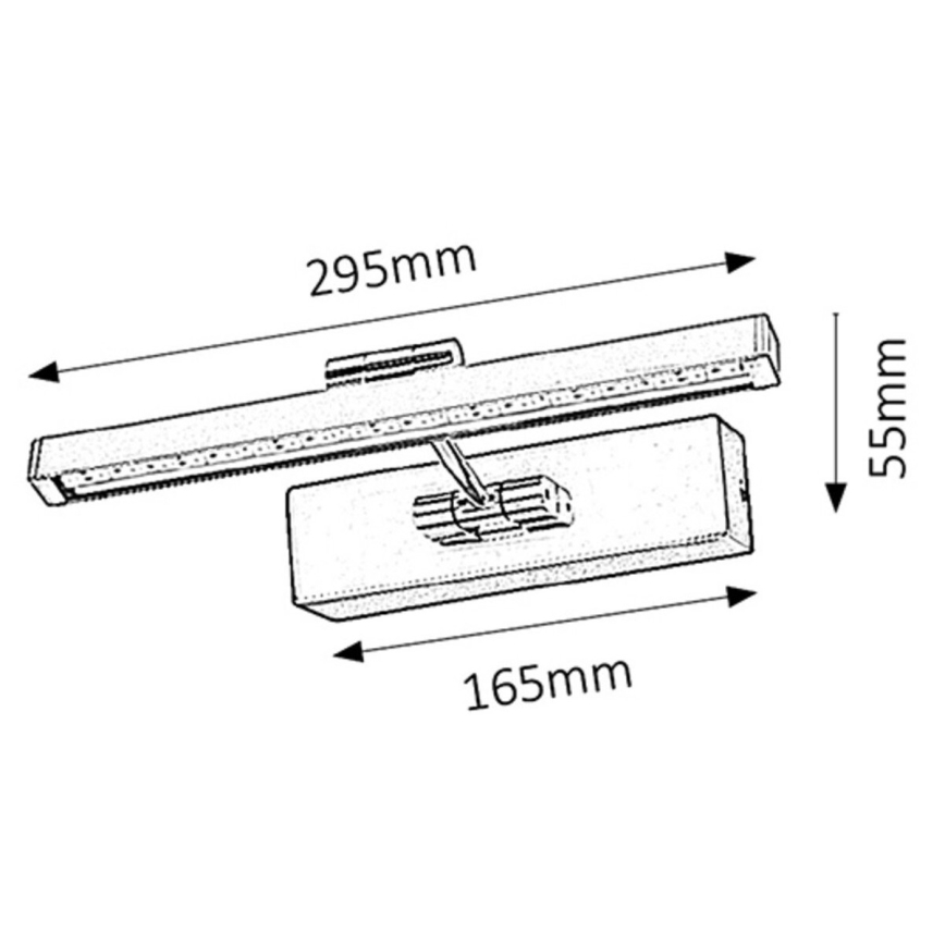 Rabalux - LED Svetilka za slike LED/5W/230V