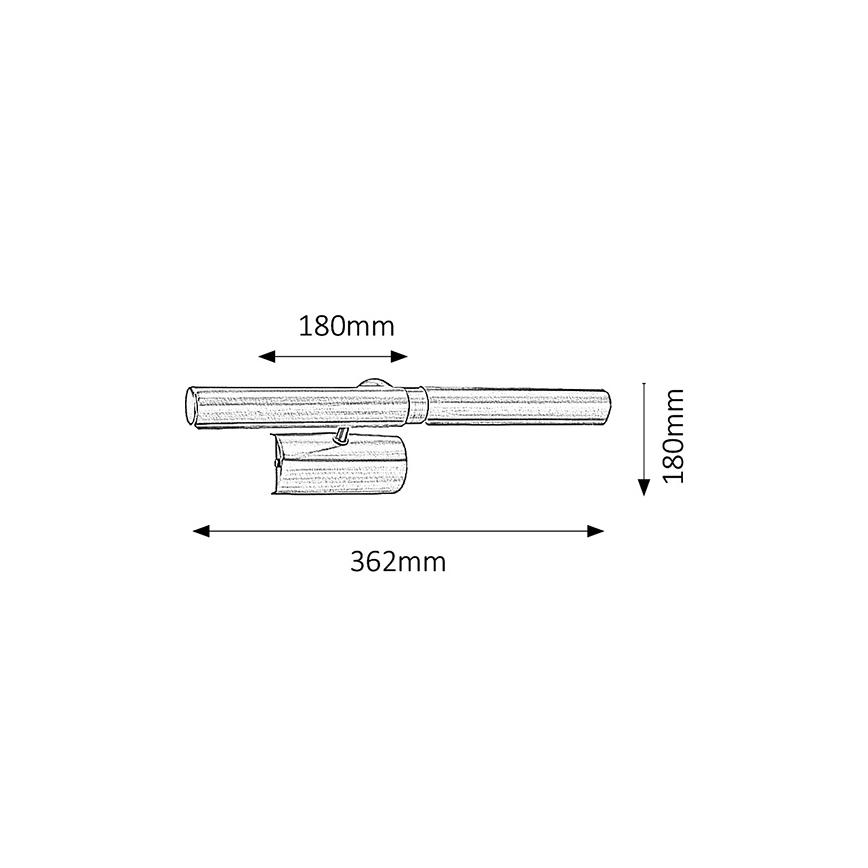Rabalux - Svetilka za slike 2xE14/40W/230V
