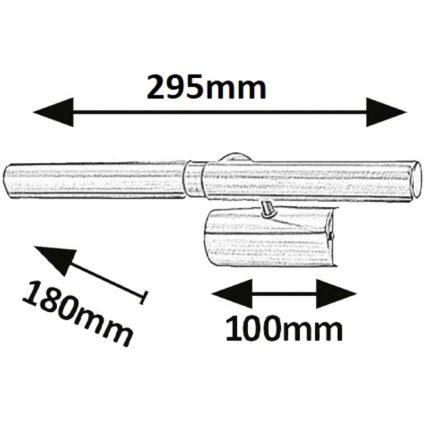 Rabalux - LED Svetilka za slike 2xG9/2W/230V