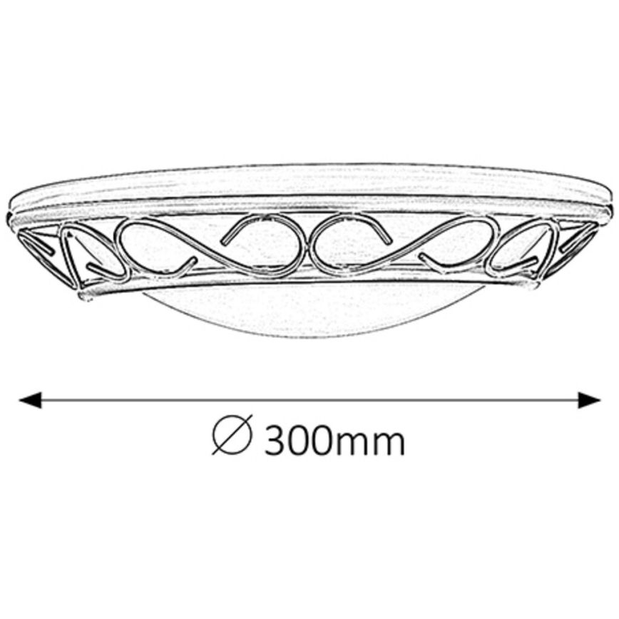 Rabalux - Stensko svetilo 1xE14/60W/230V