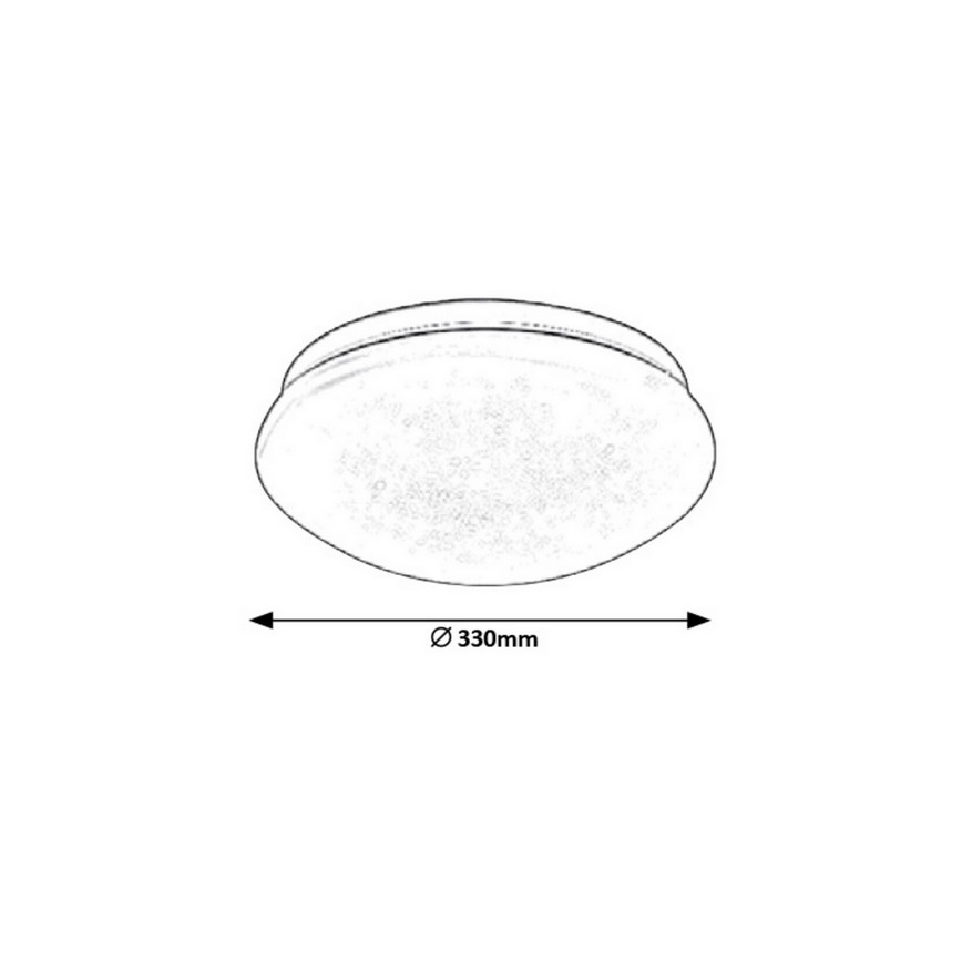 Rabalux - LED Stropna svetilka LED/18W/230V