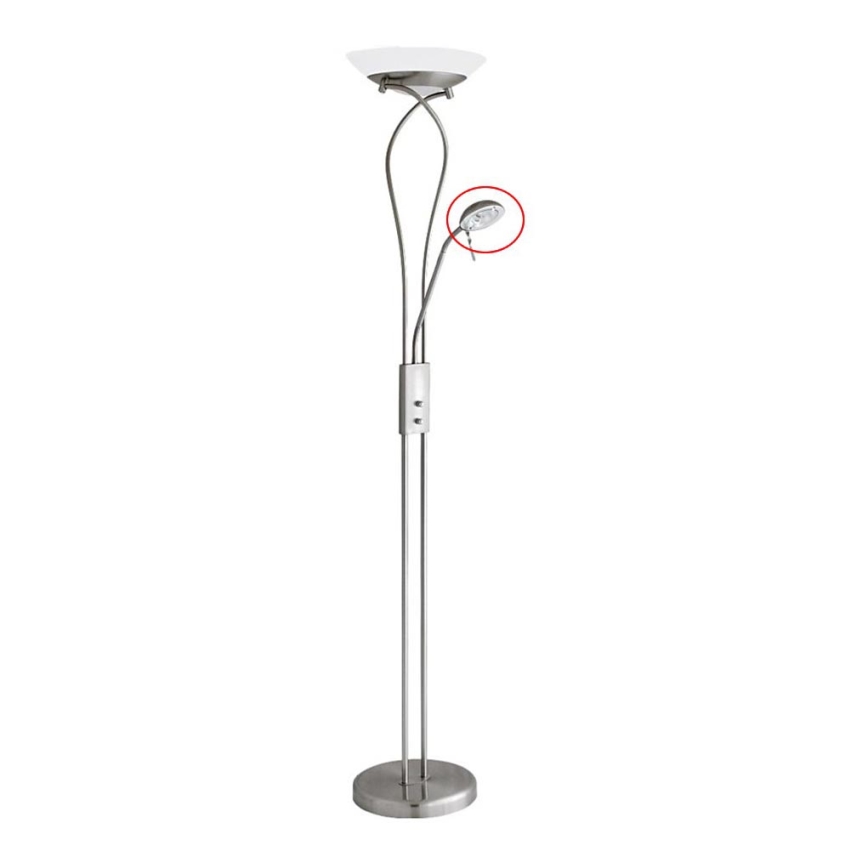 Rabalux 4077 - Nadomestno steklo za talno svetilko GAMMA G9 majhno