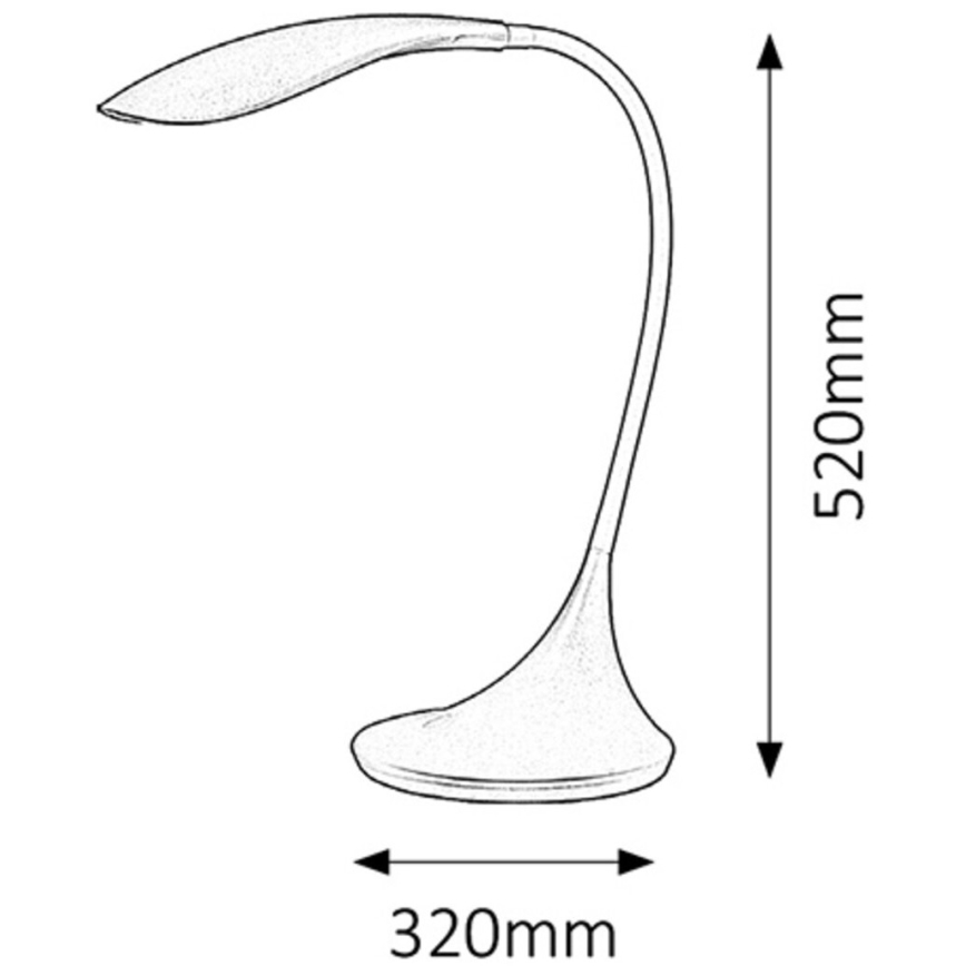 Rabalux - Zatemnljiva LED svetilka LED/4,5W/230V