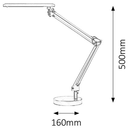 Rabalux - LED Namizna svetilka LED/5,6W/230V