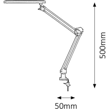 Rabalux - LED Namizna svetilka LED/5,6W/230V