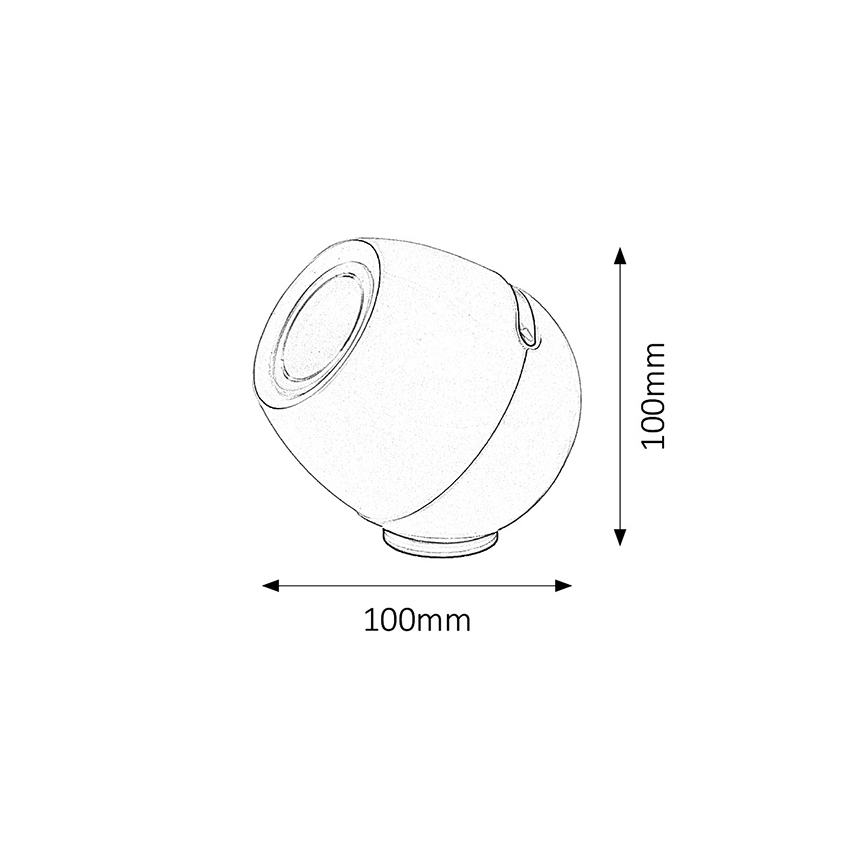 LED Namizna svetilka CORDELIA RGB/LED/3W