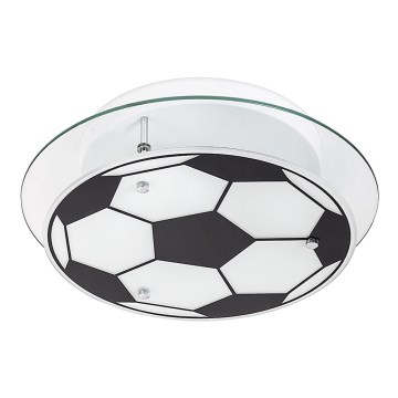Rabalux 4466 - Otroška stropna svetilka FRANKIE 1xE27/14W/230V bela