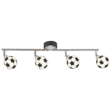Rabalux 4474 - LED Otroški reflektor 4xG9/4W/230V bel