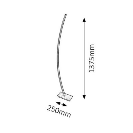 Rabalux - LED Stoječa svetilka LED/26W/230V