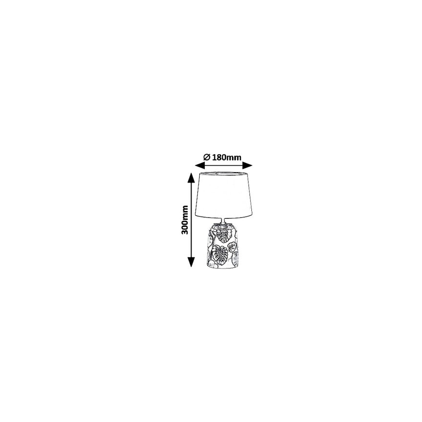 Rabalux 4549 - Namizna svetilka SONAL 1xE14/40W/230V