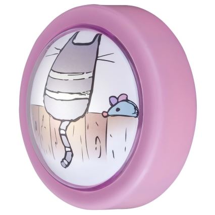 Rabalux - LED otroška stenska svetilka LED/0,3W/2xAA