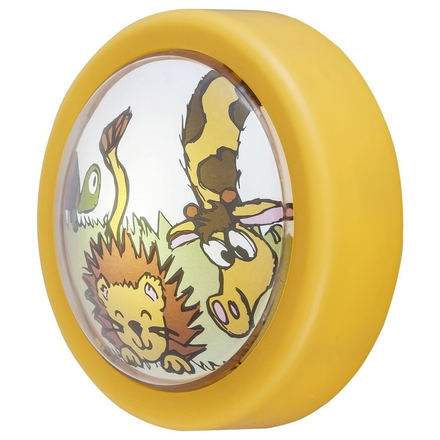 Rabalux - LED Otroška stenska svetilka LEON LED/0,3W/2xAA